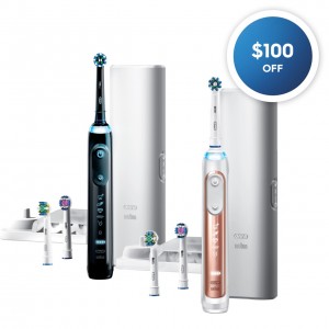 Oral-B Genius 7500 Rechargeable Genius-serie Zwart Roze Goud | BE_OB64929