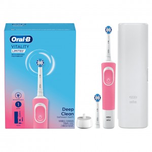 Oral-B Vitality Limited Rechargeable Pro-serie Wit Roze | BE_OB91789