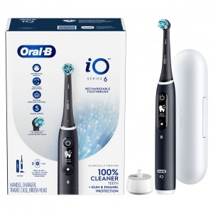 Oral-B iO Series 6 iO-serie Zwart Oranje | BE_OB69721