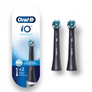 Oral-B iO Ultimate Clean iO-opzetborstels Zwart | BE_OB65078