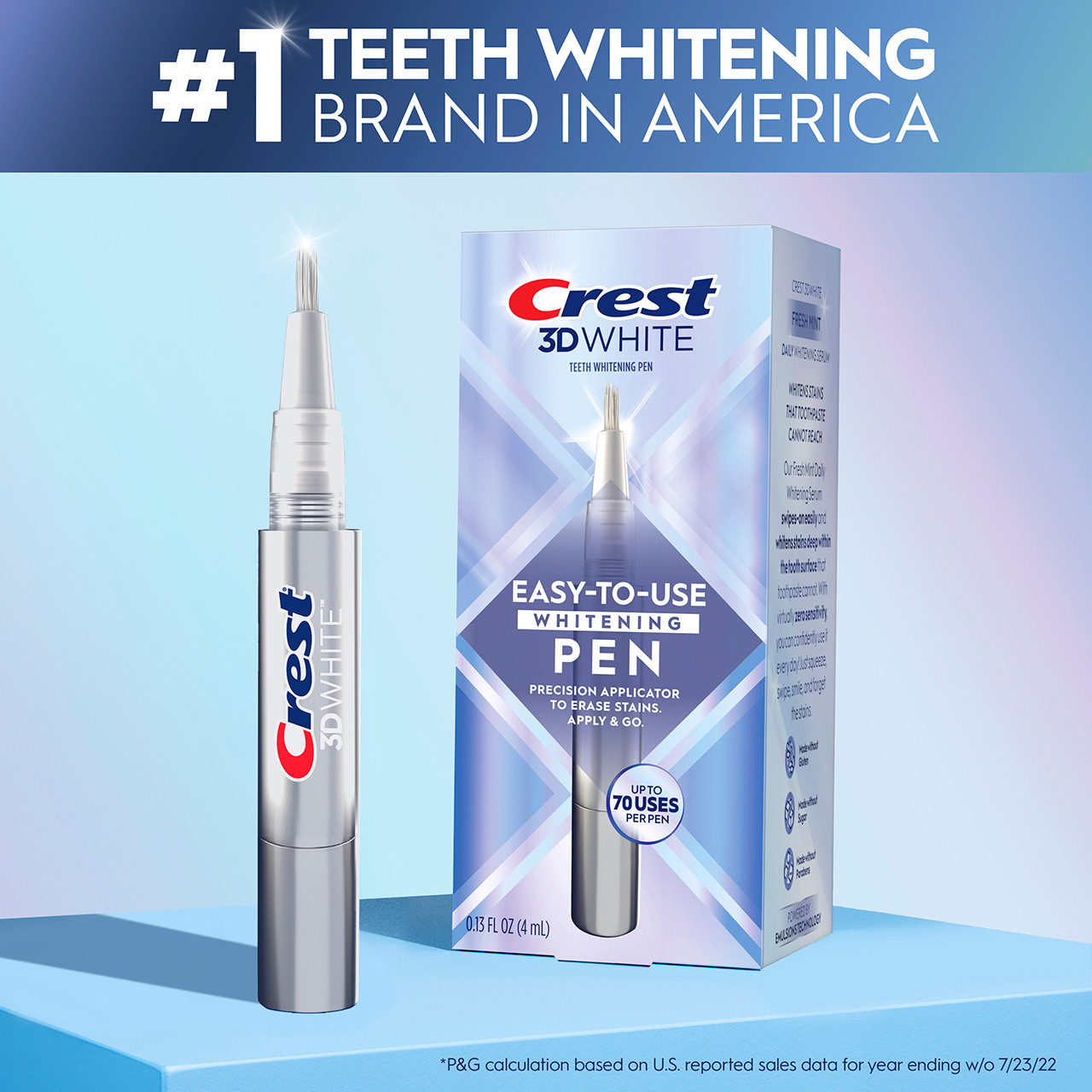 Oral-B 3DWhite Teeth Whitening Pen Accessoires Grijs | BE_OB58783