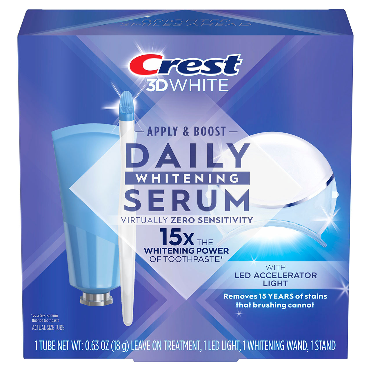 Oral-B Crest 3DWhite Daily Whitening Serum with LED Accessoires Licht | BE_OB28915