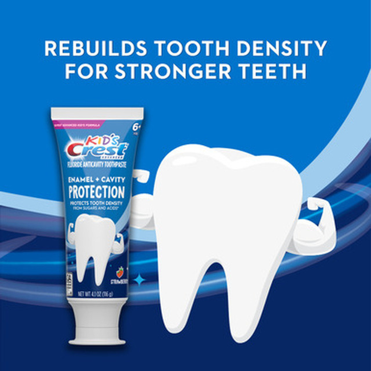 Oral-B Crest Enamel + Cavity Protection Vervangende Opzetborstels Blauw | BE_OB15777