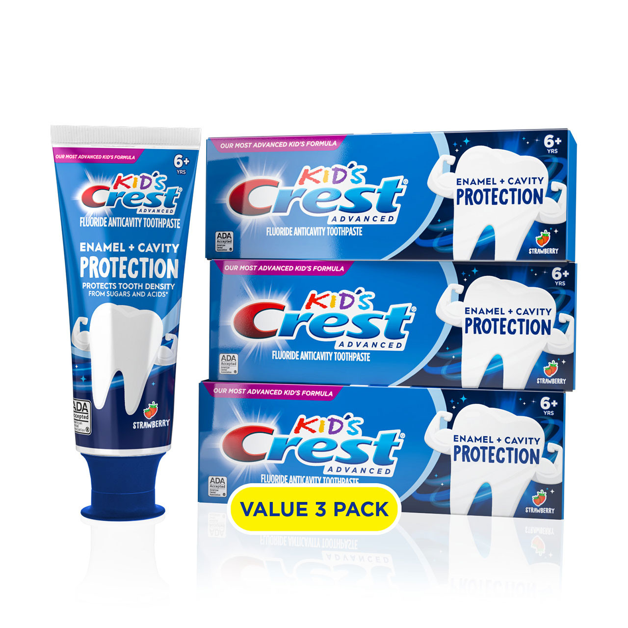 Oral-B Crest Enamel + Cavity Protection Vervangende Opzetborstels Blauw | BE_OB15777