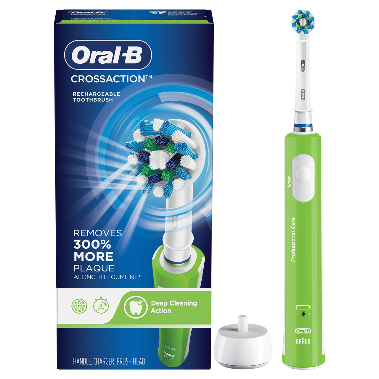 Oral-B Cross Action Pro-serie Groen | BE_OB81175