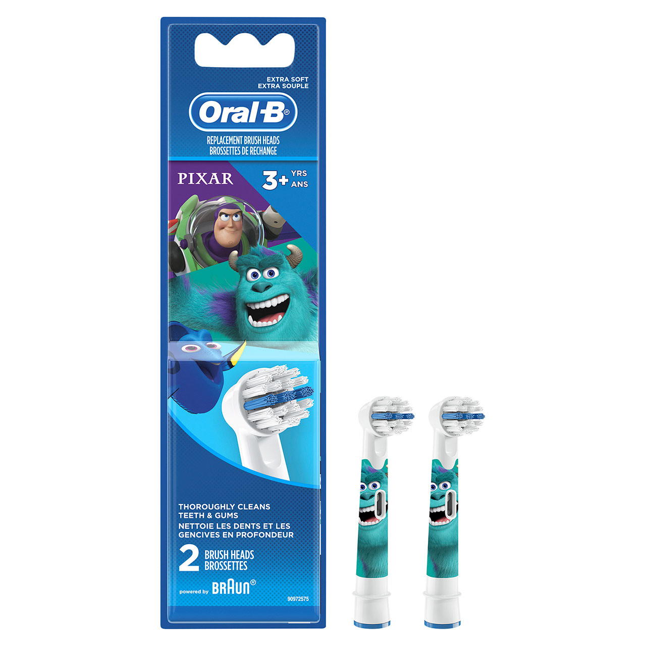 Oral-B Extra Soft Replacement Vervangende Opzetborstels Groen | BE_OB97120