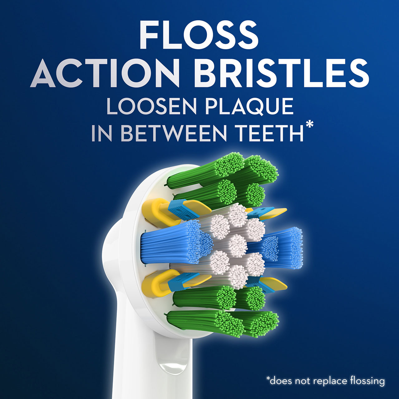 Oral-B FlossAction X-Filament Overige opzetborstels Wit | BE_OB37657