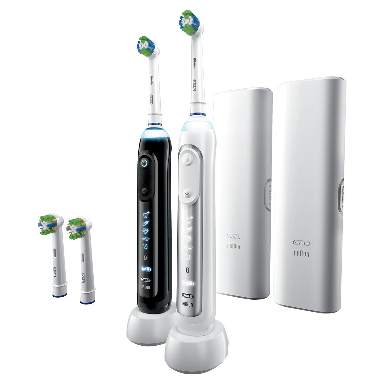 Oral-B Genius 6000 Rechargeable Genius-serie Zwart Wit | BE_OB39900