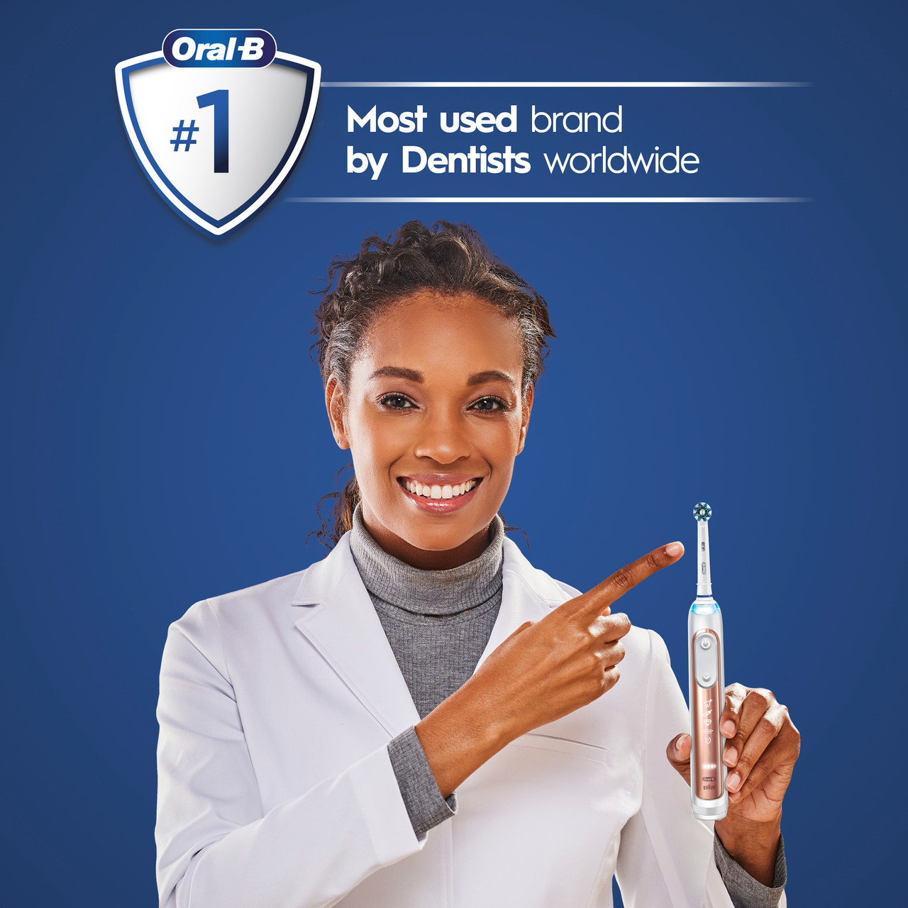 Oral-B Genius 7500 Rechargeable Genius-serie Paars Roze Goud | BE_OB96679