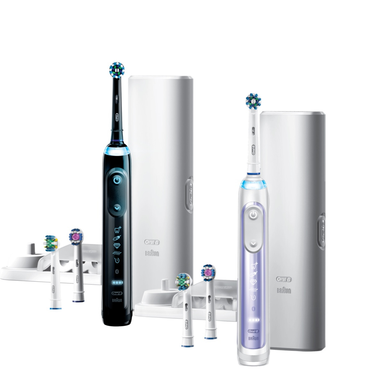 Oral-B Genius 7500 Rechargeable Genius-serie Zwart Paars | BE_OB32364