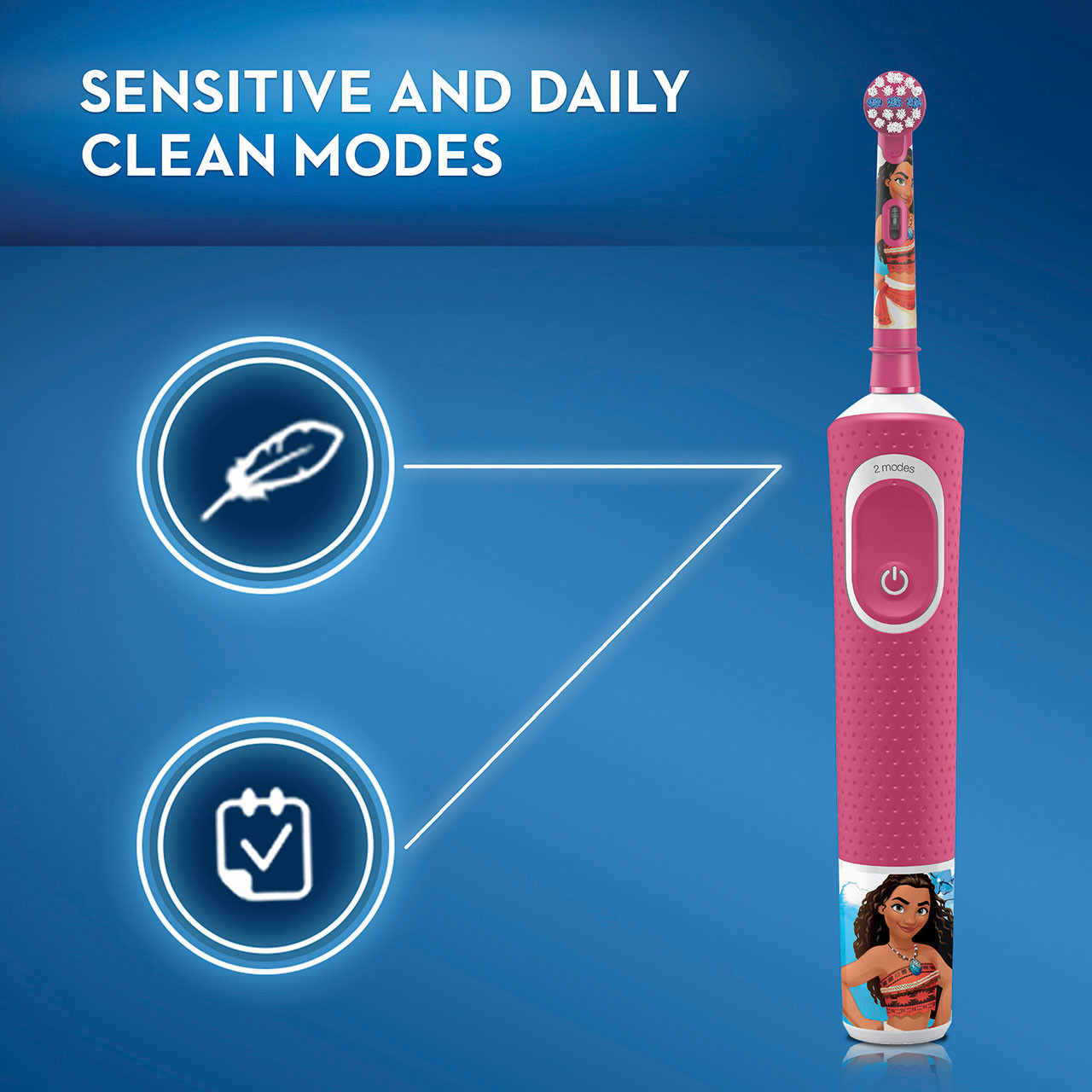 Oral-B Kids Princess Moana Bundles Rood | BE_OB13023