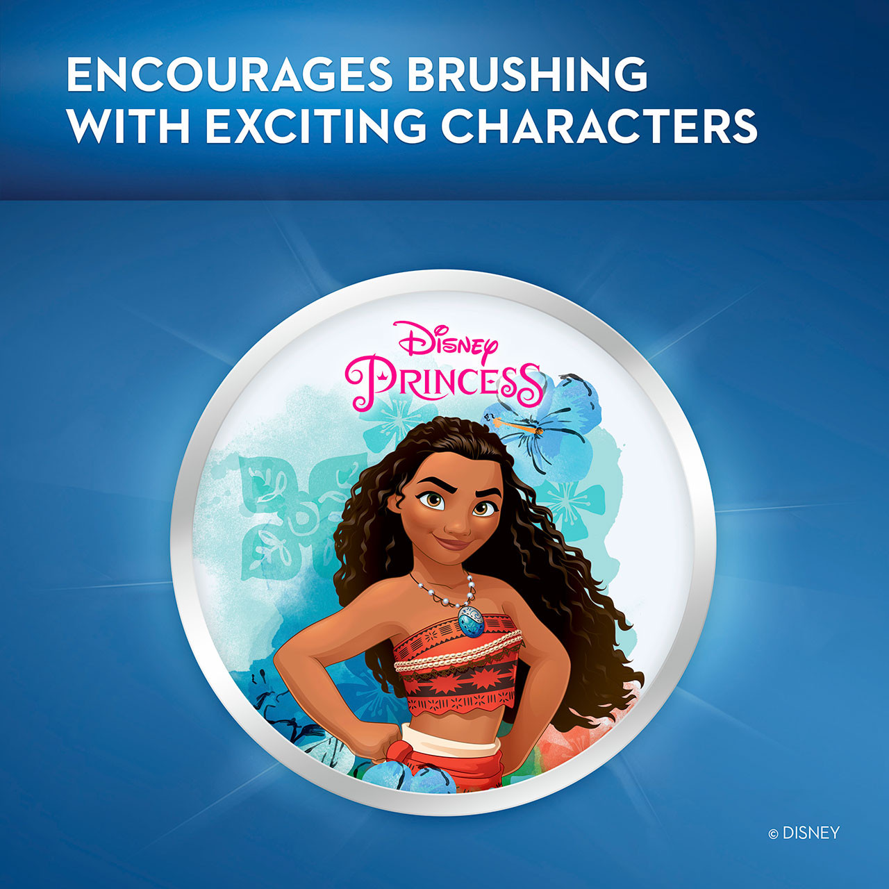 Oral-B Kids Princess Moana Bundles Rood | BE_OB13023