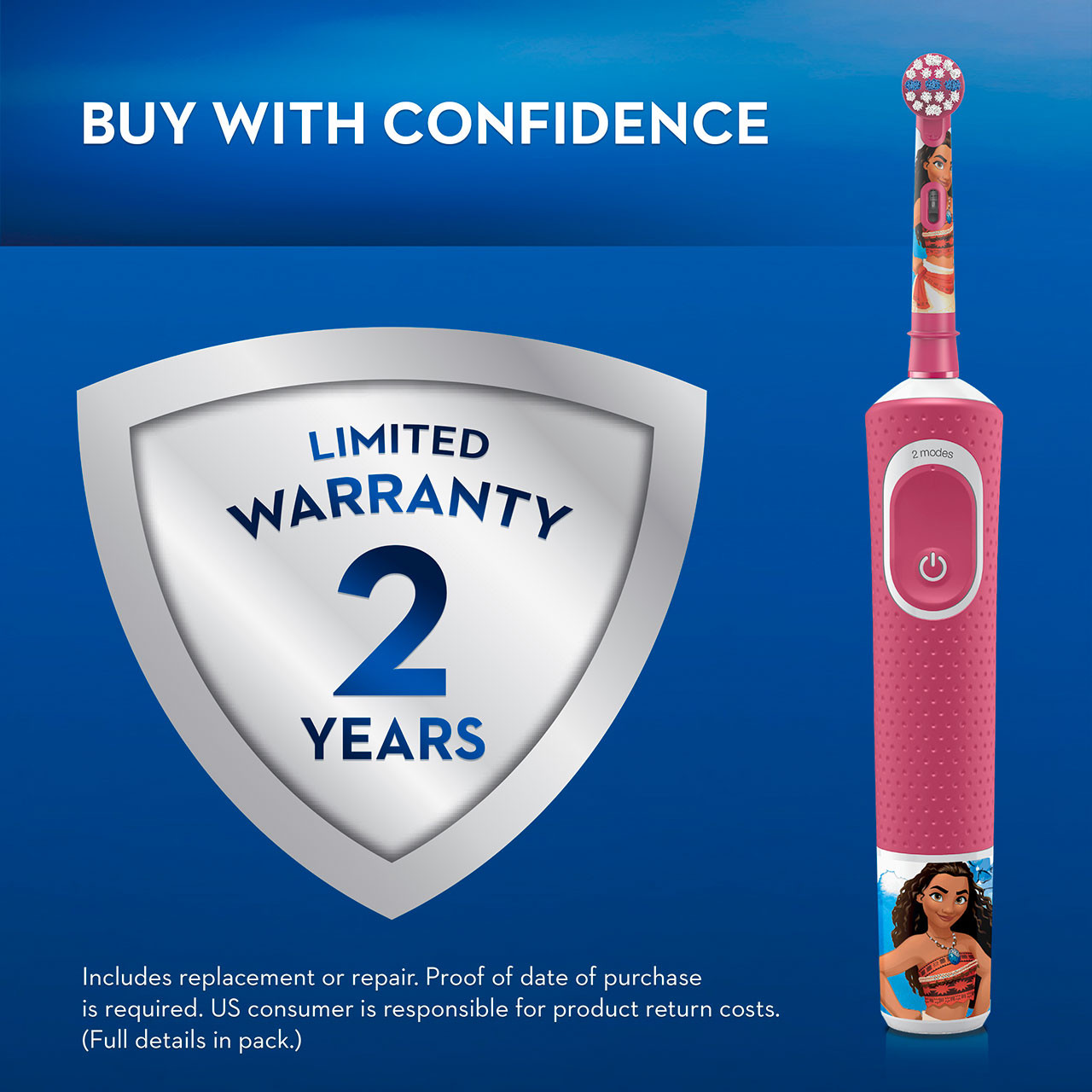 Oral-B Kids Princess Moana Bundles Rood | BE_OB13023