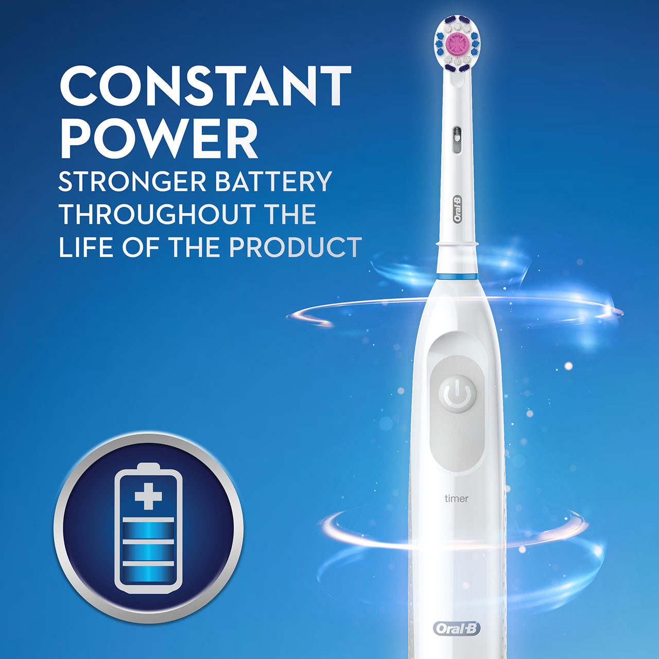 Oral-B Pro 100 3d Pro-serie Wit | BE_OB76039