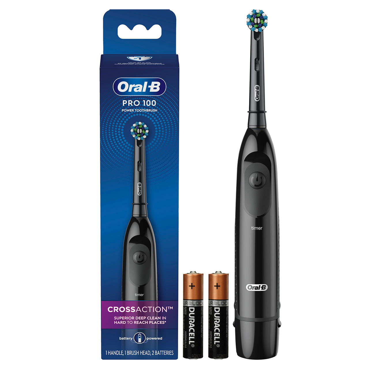 Oral-B Pro 100 Crossaction Pro-serie Zwart | BE_OB93469