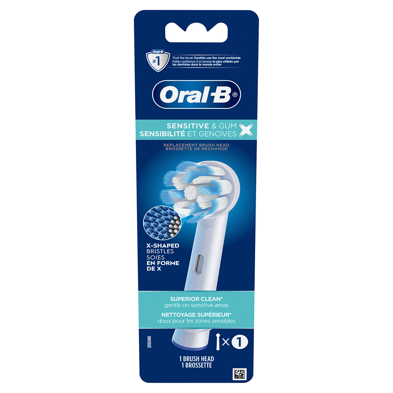 Oral-B Sensitive & Gum X X-Filament Overige opzetborstels Wit | BE_OB60019