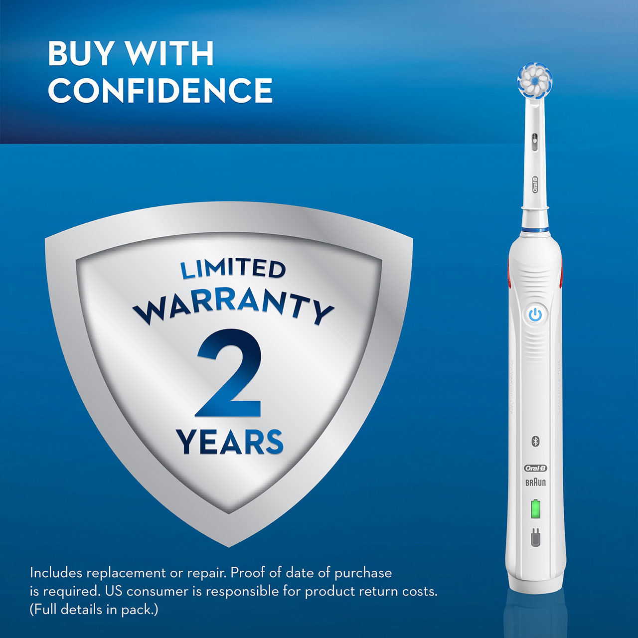 Oral-B Smart 4000 Rechargeable Smart-serie Wit | BE_OB46325