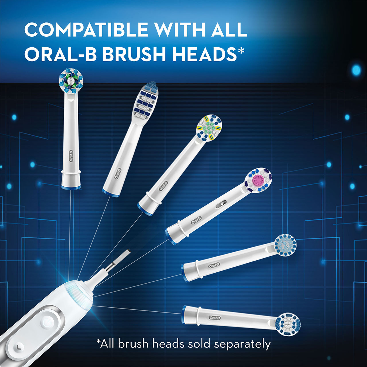 Oral-B Smart 5000 with Bluetooth Smart-serie Wit | BE_OB41433