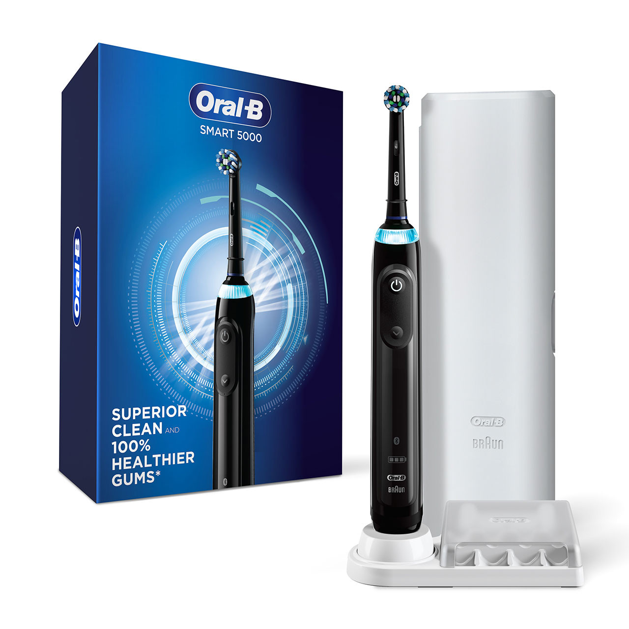 Oral-B Smart 5000 with Bluetooth Smart-serie Zwart | BE_OB42334