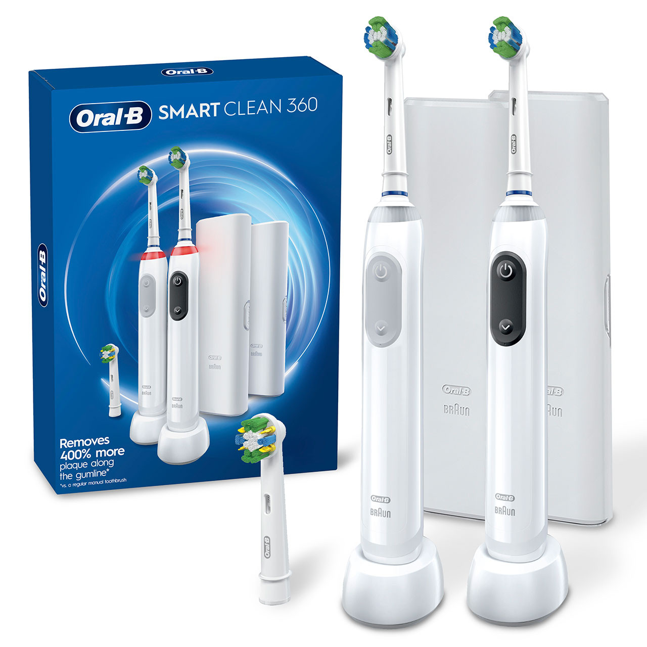 Oral-B Smart Clean 360 Rechargeable Smart-serie Wit | BE_OB22049