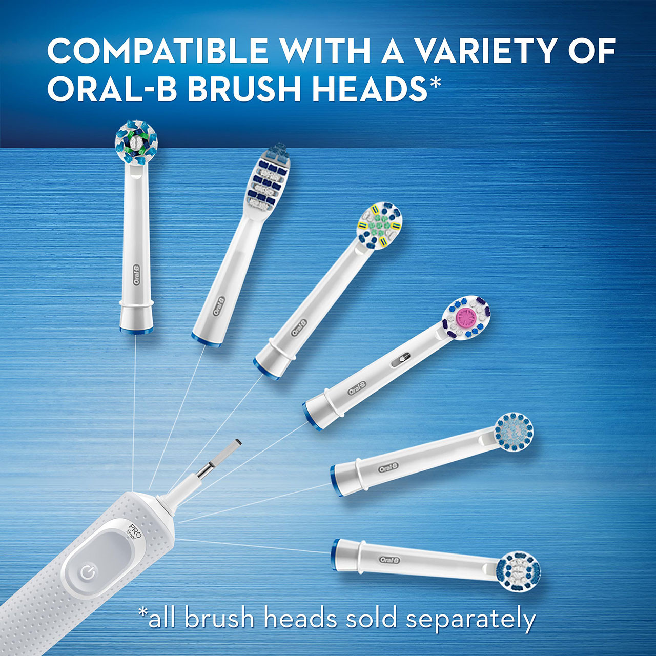 Oral-B Vitality Floss Action Pro-serie Wit | BE_OB33242