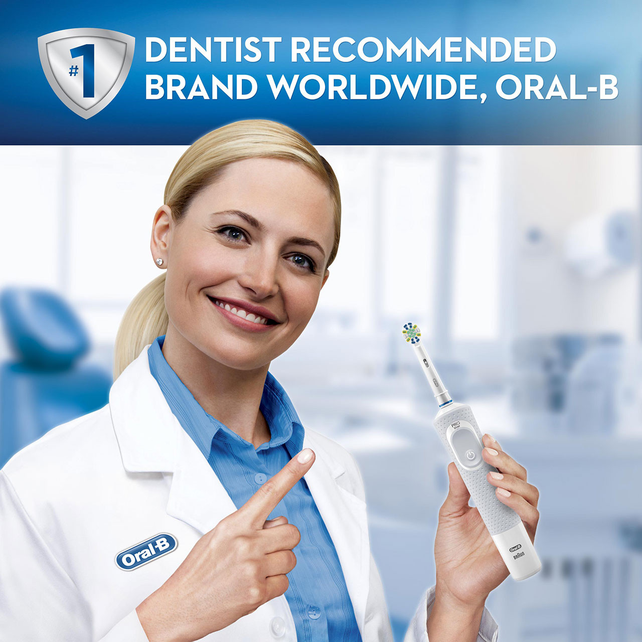 Oral-B Vitality Floss Action Pro-serie Wit | BE_OB33242