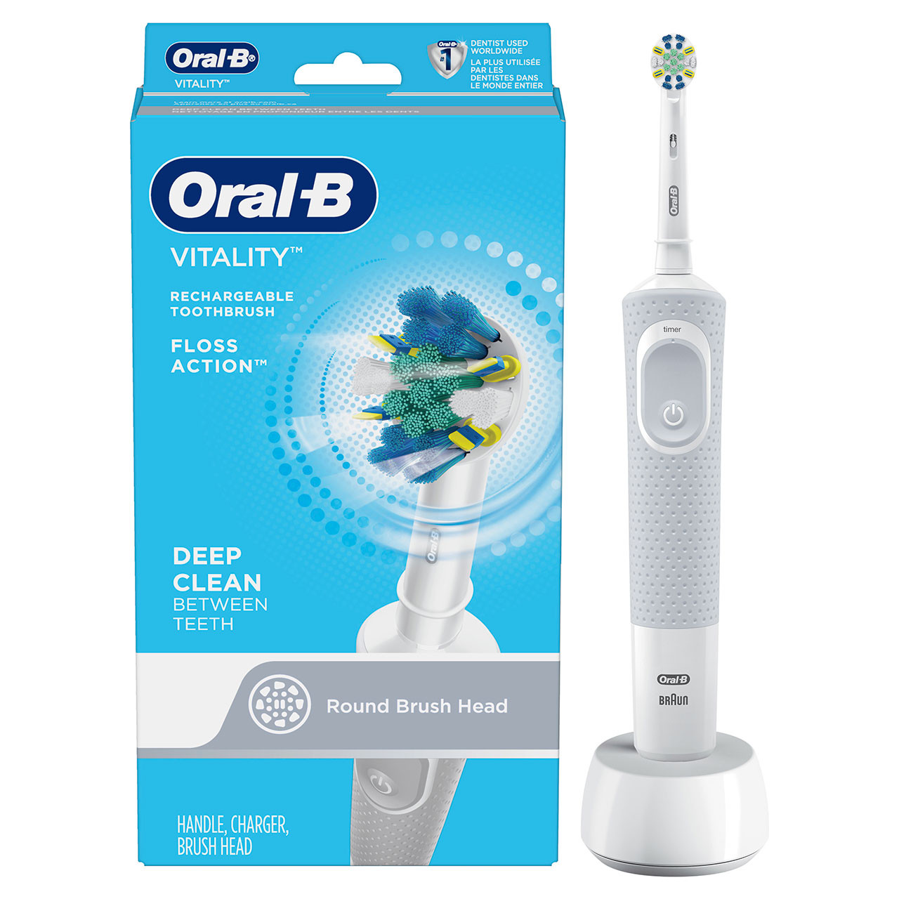 Oral-B Vitality Floss Action Pro-serie Wit | BE_OB33242