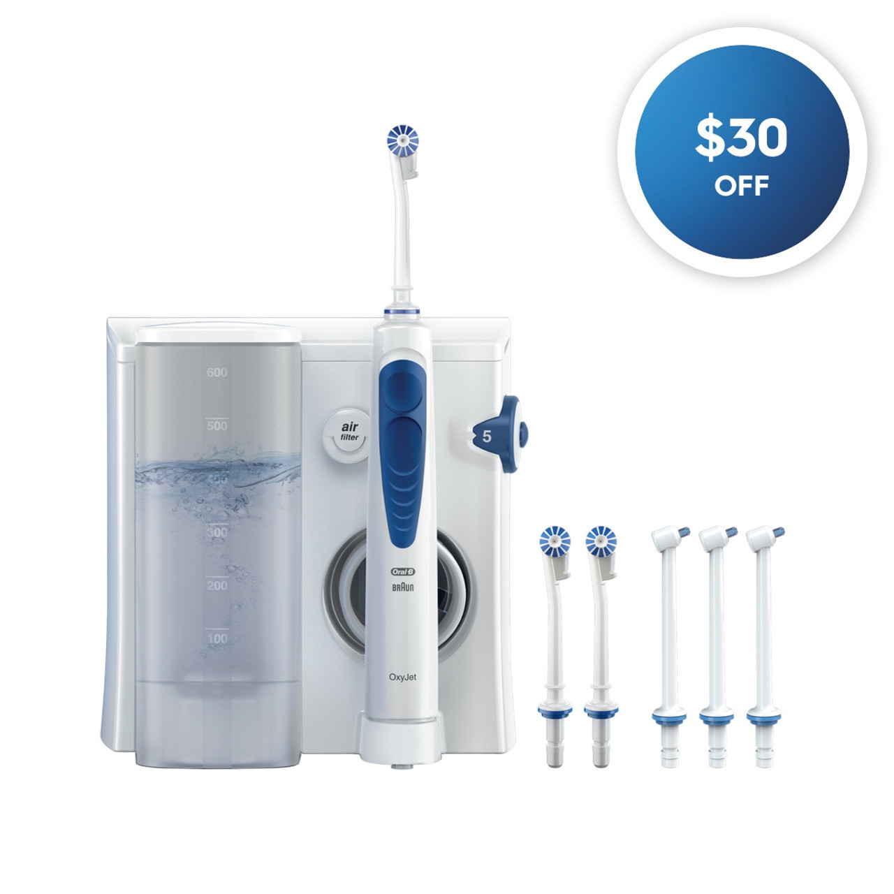 Oral-B Water Flosser Advanced Countertop Irrigator Accessoires Wit | BE_OB14192