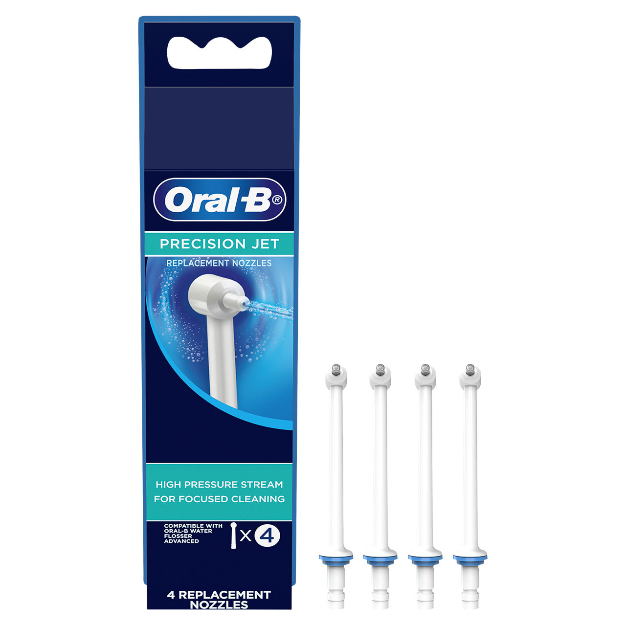 Oral-B Water Flosser Advanced Precision Jet Nozzle Accessoires Wit | BE_OB48592