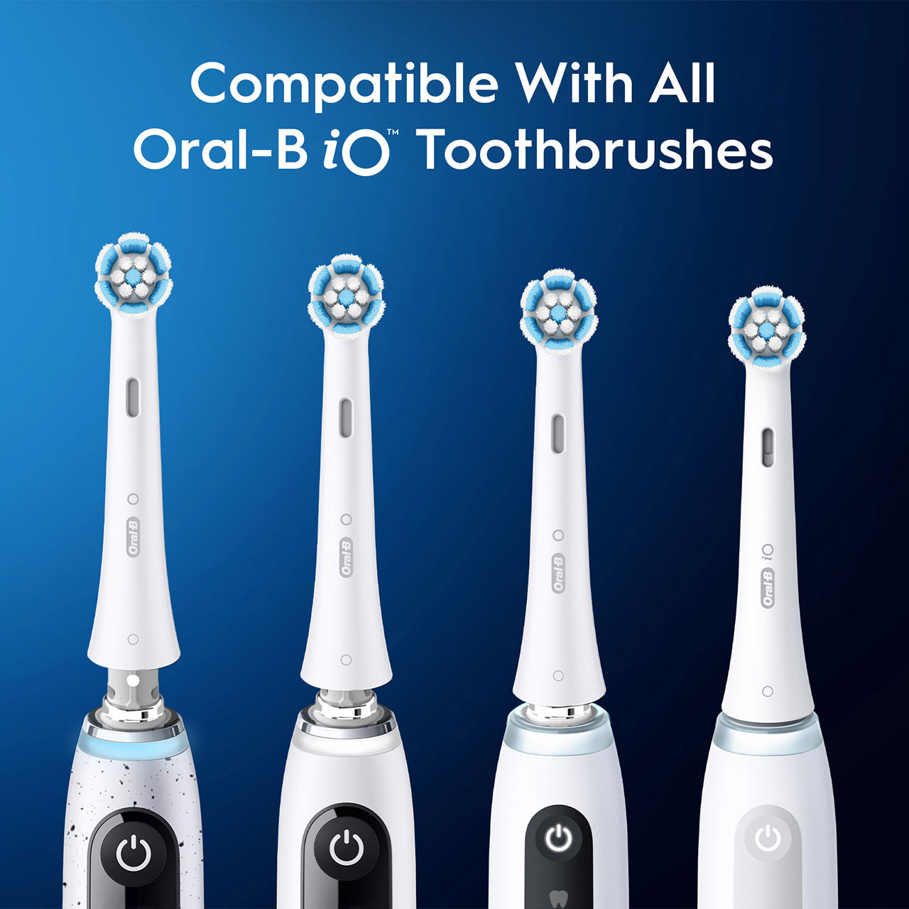 Oral-B iO Gentle Care iO-opzetborstels Wit | BE_OB15348