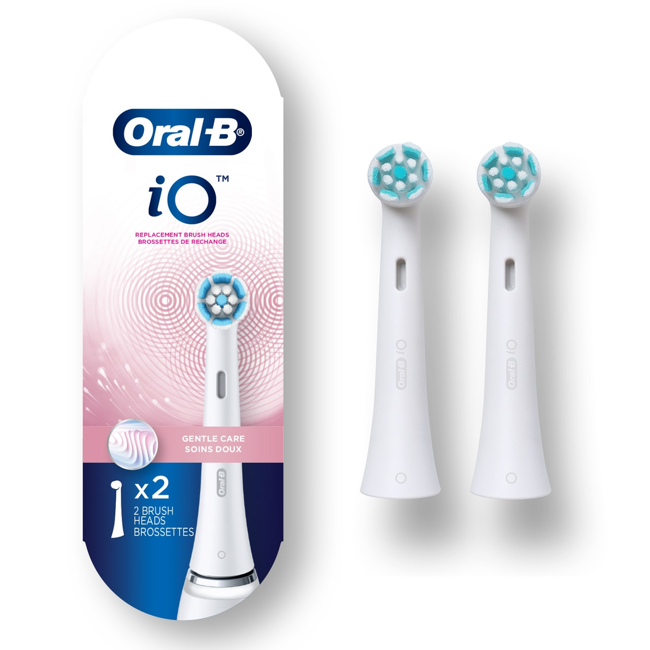 Oral-B iO Gentle Care iO-opzetborstels Wit | BE_OB15348