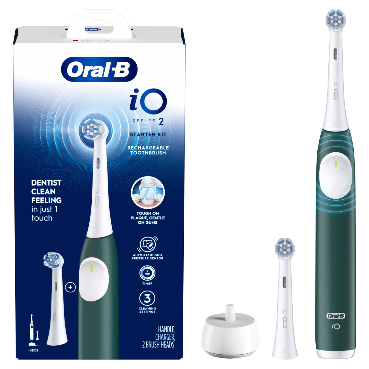 Oral-B iO Series 2 Rechargeable iO-serie Groen | BE_OB99458