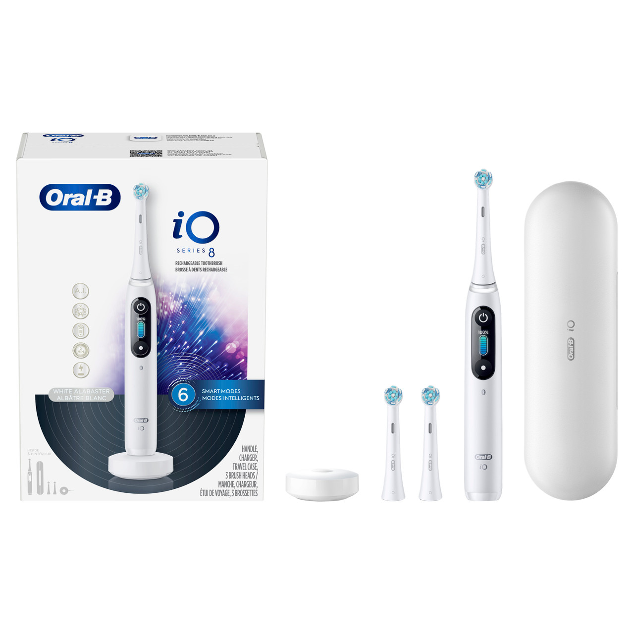 Oral-B iO Series 8 iO-serie Wit | BE_OB62370