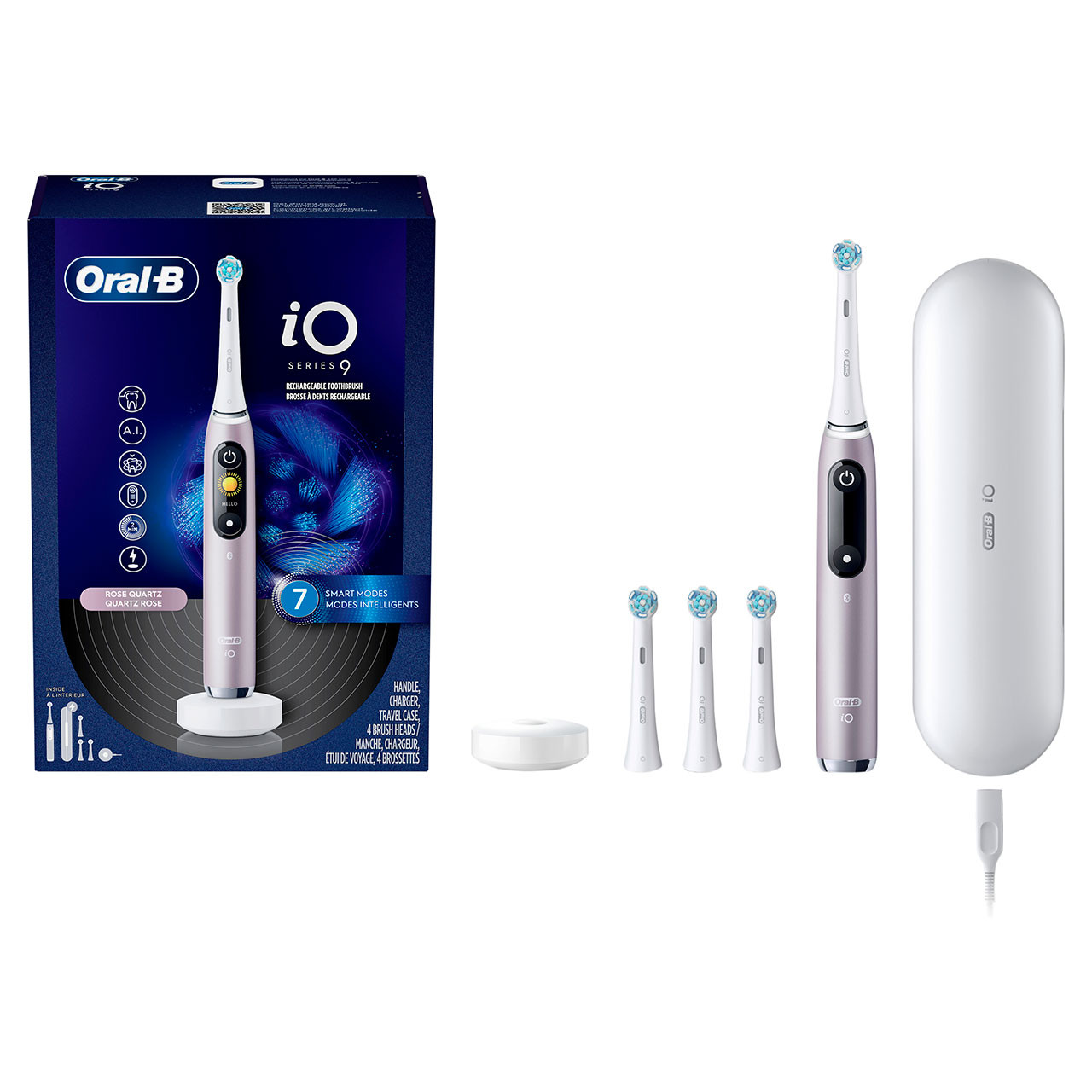 Oral-B iO Series 9 Rechargeable iO-serie Roze | BE_OB25154