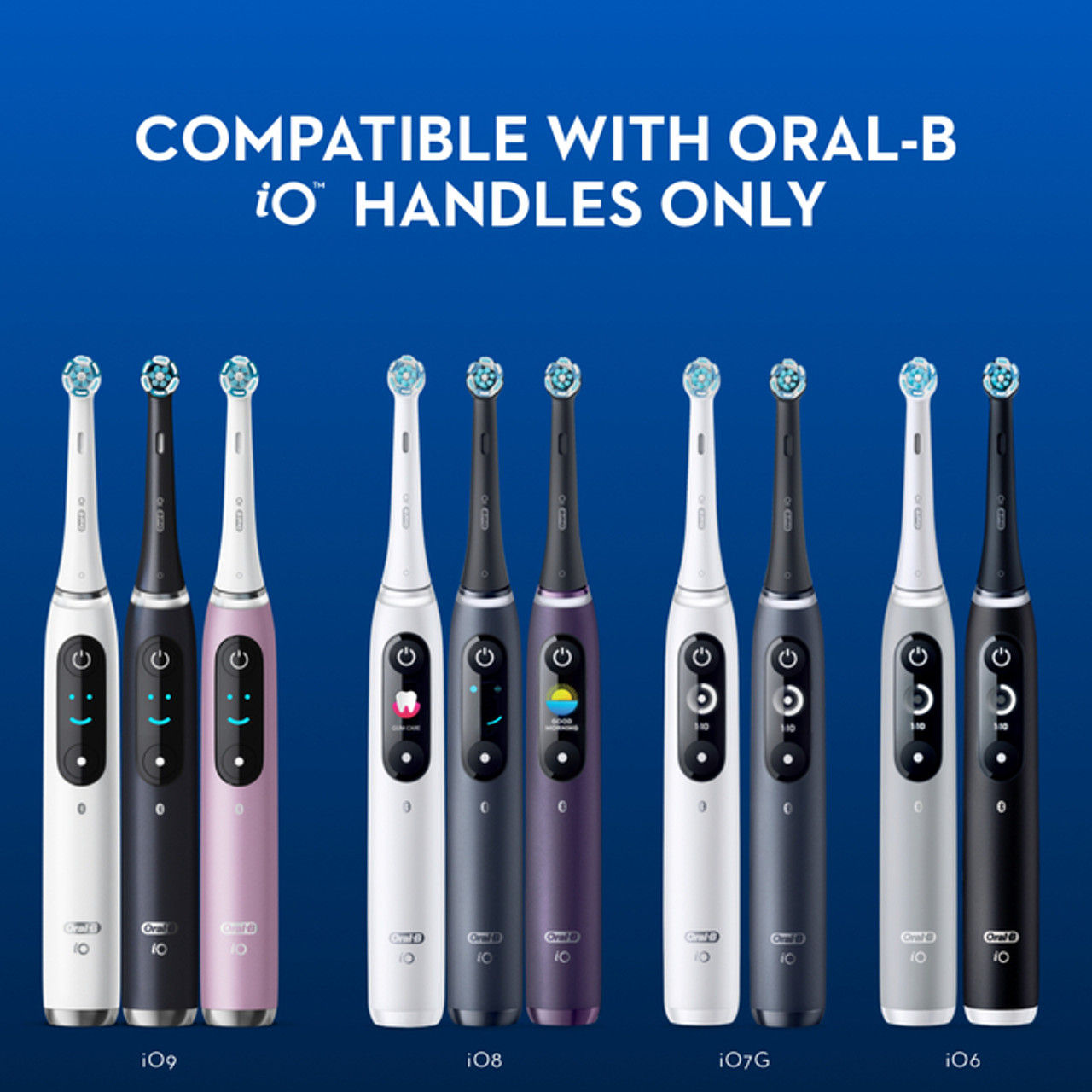 Oral-B iO Targeted Clean iO-opzetborstels Wit | BE_OB64734