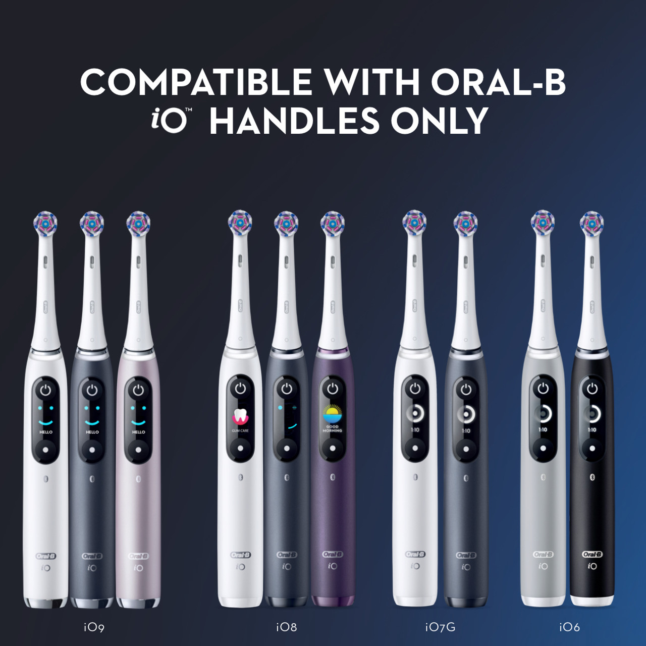 Oral-B iO Whitening Care iO-opzetborstels Wit | BE_OB16054